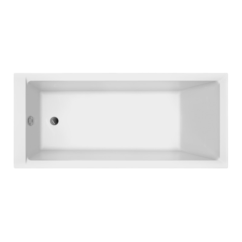 Cersanit Wanna Prostokątna Balinea 180X80 z Syfonem