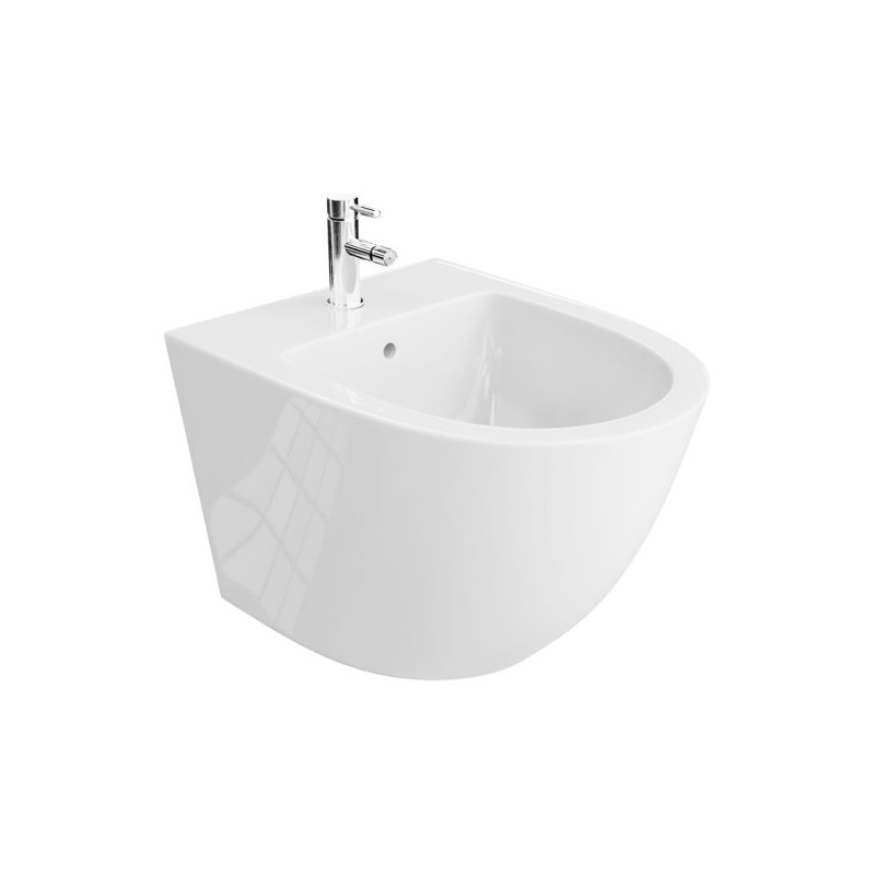 Zestaw WC i Bidet Sinto LAVITA Premium – Wisząca Miska Bezkrawędziowa, Spłukiwanie Wirowe, Bidet Wiszący, Nowoczesne Wzornictwo