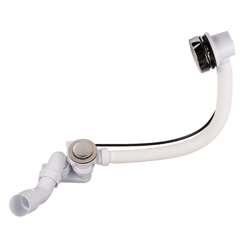 TADYCH Elegancki Syfon Wannowy Automatyczny - Chromowany Błysk!