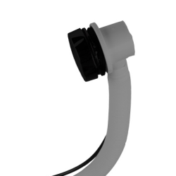 Elegancki Automatyczny Syfon Wannowy TADYCH – Styl i Funkcjonalność w Czerni!