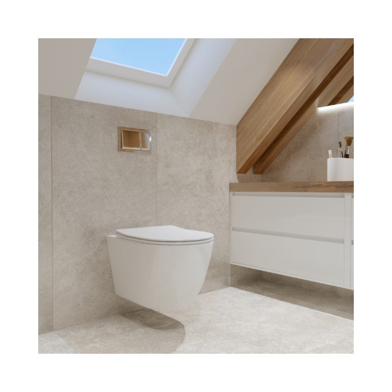 Ekskluzywna wisząca miska WC Sinto Grande 2.0 - Nowoczesność i wygoda w jednym!