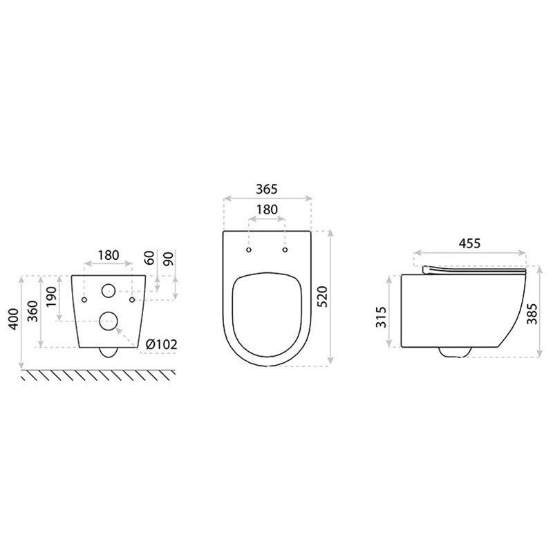 Ekskluzywna wisząca miska WC Sinto Grande 2.0 - Nowoczesność i wygoda w jednym!