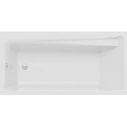 Polimat Wanna prostokątna Elza 160x75 z Syfonem i Nóżkami