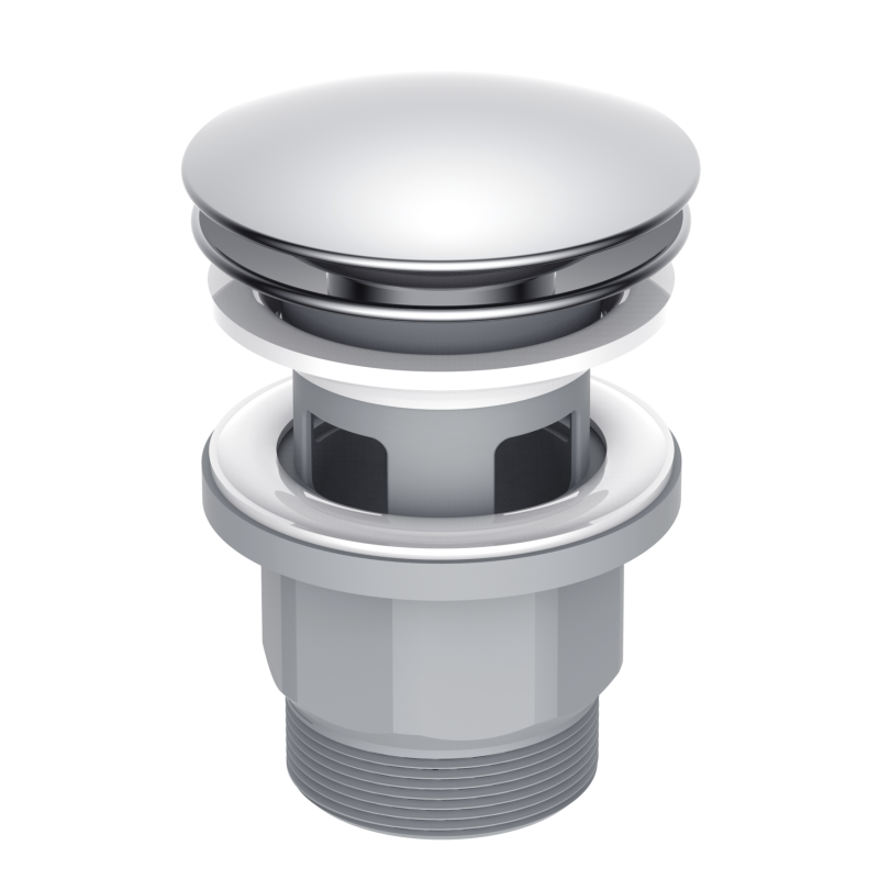 Cersanit Bateria Bidetowa Zip Chrom z Perlatorem Water Save i Klik-Klak