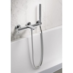 Cersanit Virgo bateria wannowo-natryskowa chromowana