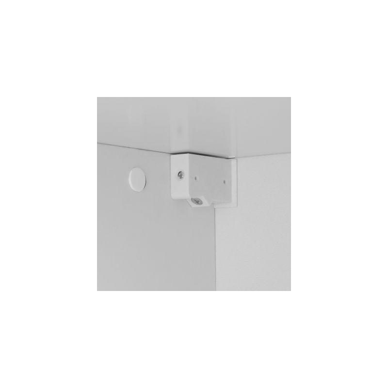 ASTOR słupek łazienkowy stojący Bryza 35cm biały szafka boczna