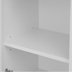 ASTOR słupek łazienkowy stojący Bryza 35cm biały szafka boczna