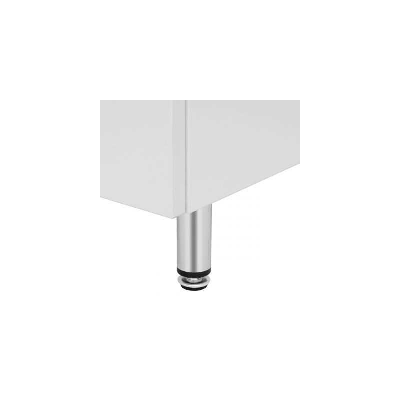 ASTOR słupek łazienkowy stojący Bryza 35cm biały szafka boczna