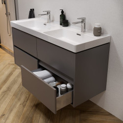 Cersanit ceramiczna podwójna meblowa Crea 120 cm