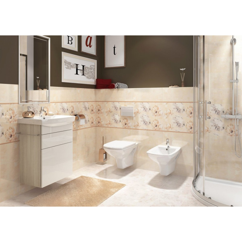 Cersanit Bidet zawieszany CARINA prostokątny