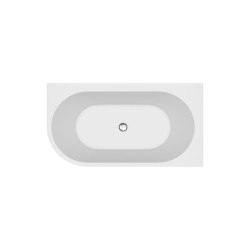 Cersanit Crea wanna wolnostojąca narożna prawa biała 150x80