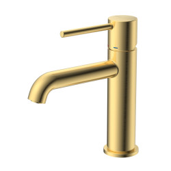 Bateria umywalkowa stojąca złoty szczotkowany ULTIMATE AVAPAX ABUL111211