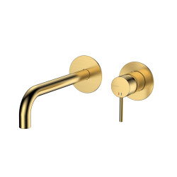 Bateria umywalkowa podtynkowa złoty szczotkowany ULTIMATE AVAPAX ABUL141211