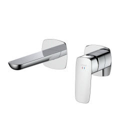 Bateria umywalkowa podtynkowa chrom połysk QANIX AVAPAX ABQA141111