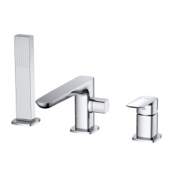 Bateria wannowa 3-otworowa chrom połysk QANIX AVAPAX ABQA231121