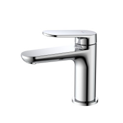 Bateria umywalkowa stojąca chrom połysk LUNEPO AVAPAX ABLU111111