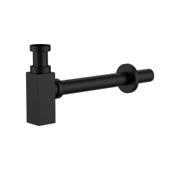 Syfon umywalkowy butelkowy stal nierdzewna stal szczotkowana CUBE AVAPAX AFCU111311