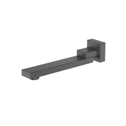 Wylewka wannowa do baterii podtynkowych gun metal mat CUBE AVAPAX AYCU221411