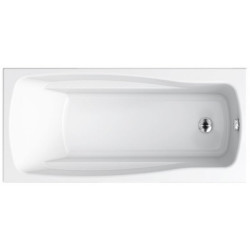 Cersanit wanna prostokątna lana 150x70 z syfonem i nóżkami