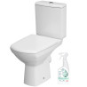Cersanit kompakt WC Carina CleanOn z żelem czyszczącym