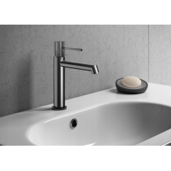 Cersanit bateria łazienkowa Zen czarny gun metal z korkiem cilck-clack