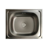 Kuchinox Eko zlewozmywak stalowy nakładany gładki 400x500 1-komorowy