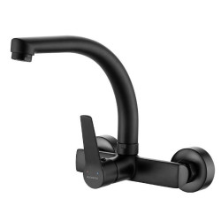 Kuchinox Vilava bateria zlewozmywakowa ścienna czarna