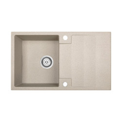 Kuchinox Rab zlewozmywak granitowy beżowy 440x760 1-komorowy