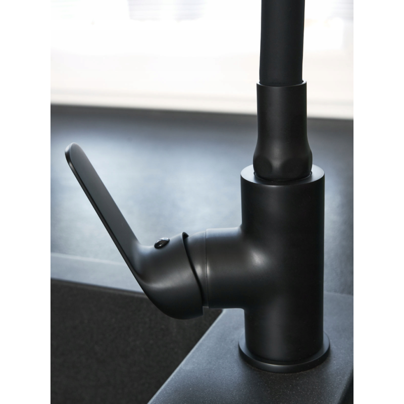 Kuchinox Elza bateria zlewozmywakowa stojąca czarna