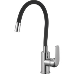 Kuchinox Elza bateria zlewozmywakowa stojąca chrom/czarna