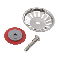 Kuchinox Korek korek do syfonów zlewozmywakowych 3,5" chrom