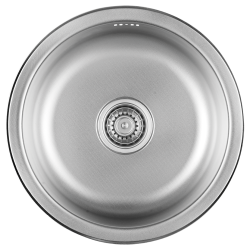 Kuchinox Zlewozmywak Inox 43x43 cm z przelewem