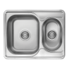 Kuchinox Junak zlewozmywak stalowy wpuszczany gładki 500x630