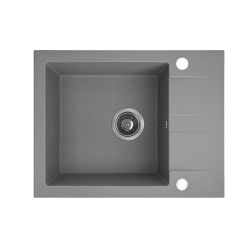 Kuchinox Shire zlewozmywak granitowy szary 440x560 1-komorowy