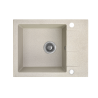 Kuchinox Shire zlewozmywak granitowy beżowy 440x560 1-komorowy