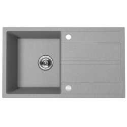 Kuchinox Viti zlewozmywak granitowy szary 440x760 1-komorowy
