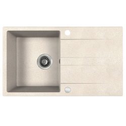 Kuchinox Laut zlewozmywak granitowy beżowy 440x760 1-komorowy