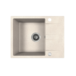 Kuchinox Laut zlewozmywak granitowy beżowy 440x560 1-komorowy