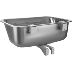 Kuchinox Chios zlewozmywak gospodarczy gładki 450x650