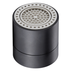 Kuchinox Aerator aerator 2-funkcyjny do baterii umywalkowych, zlewozmywakowych czarny