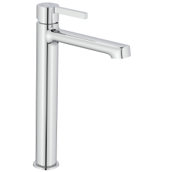 Laveo Alita bateria umywalkowa stojąca nablatowa chrom