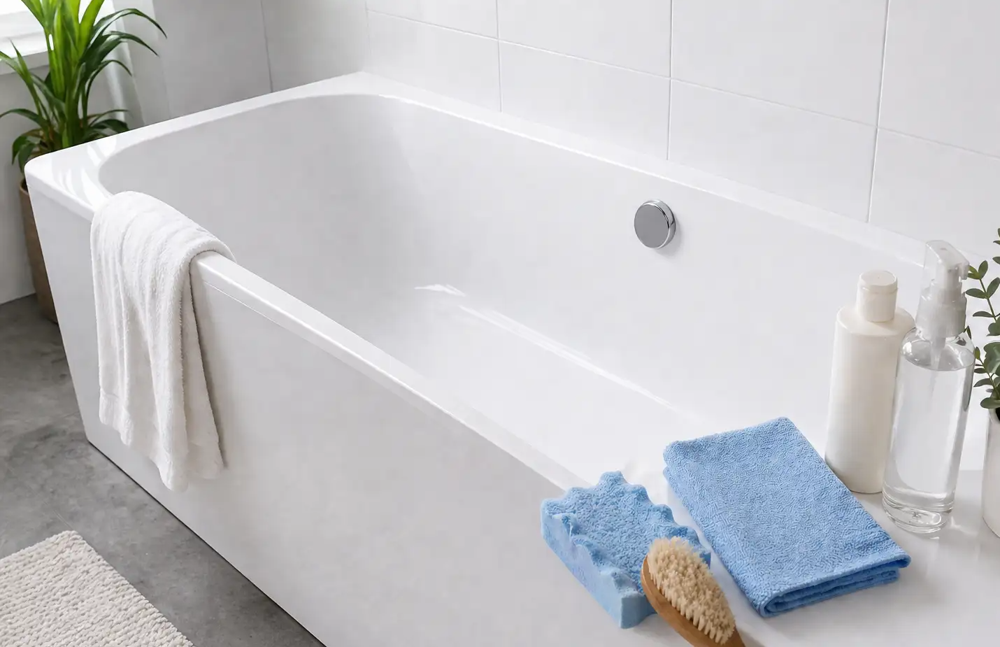 Czyszczenie i pielęgnacja wanny akrylowej – jak to robić prawidłowo?