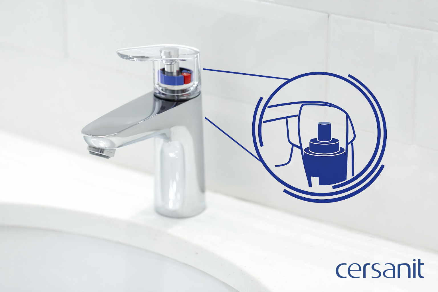 Cersanit - ceramiczna głowica