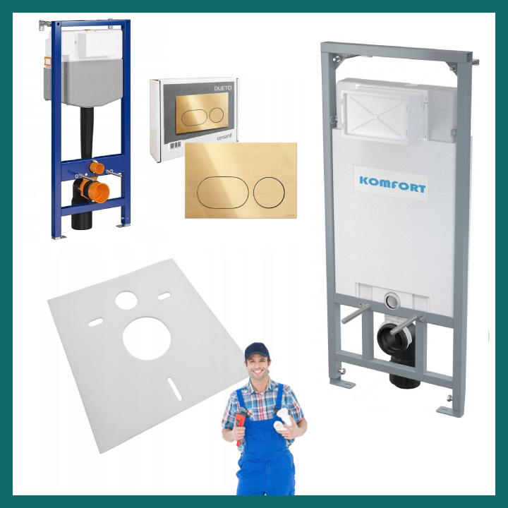 Cersanit - miski WC zestaw